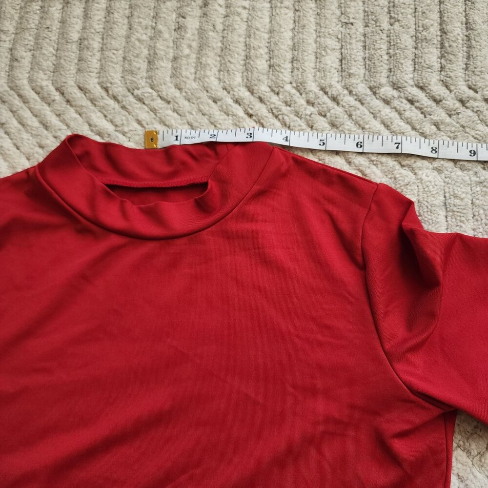 Cat & Jack Girls Red Short‑Sleeve Shirt – Youth Size 8/10 - Picture 11 of 14